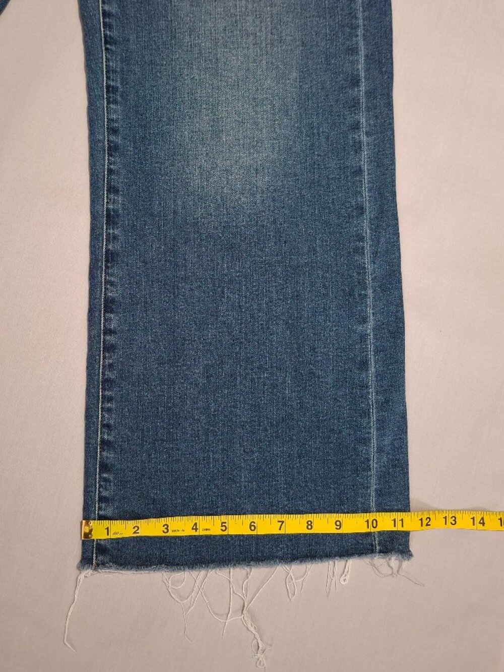 Joe's Jeans The Mia High Rise Wide Leg Ankle Jeans Blue Raw Hem | Size 32 - Picture 10 of 14